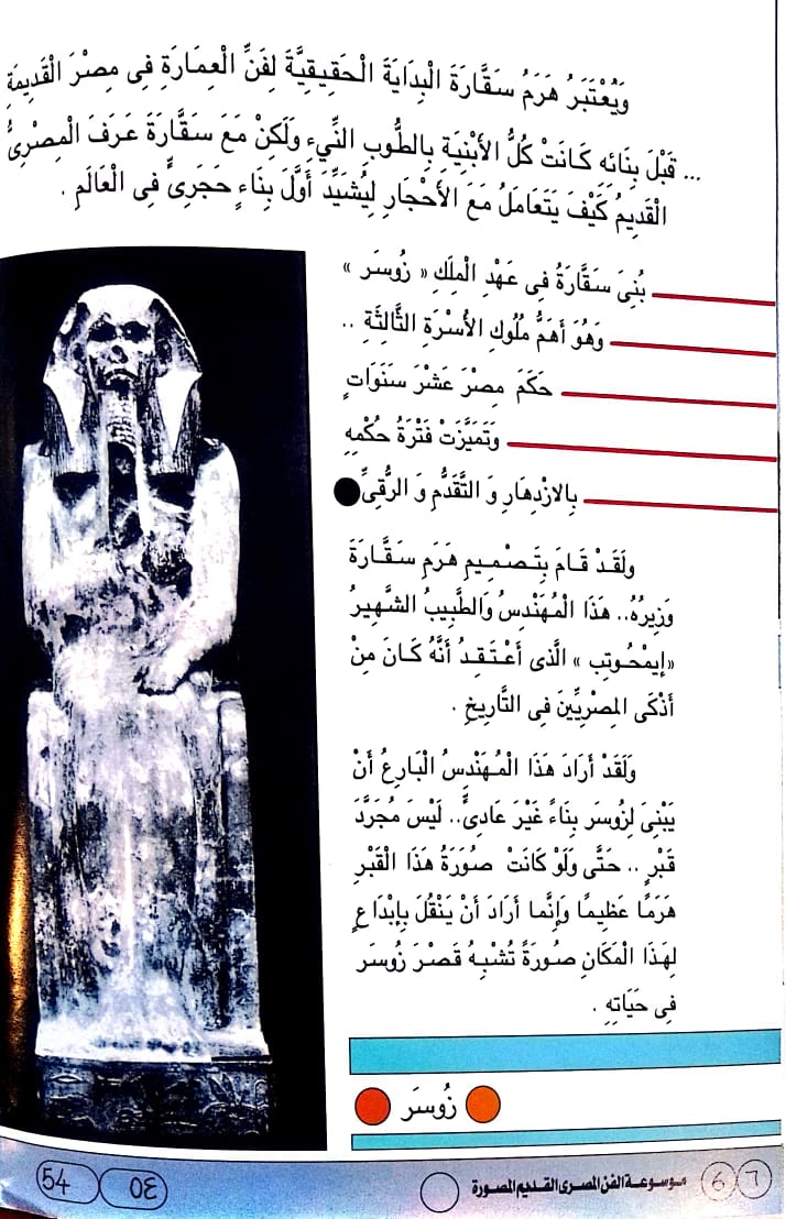 قصه الأهرام - سلسلة موسوعة الفن المصرى القديم