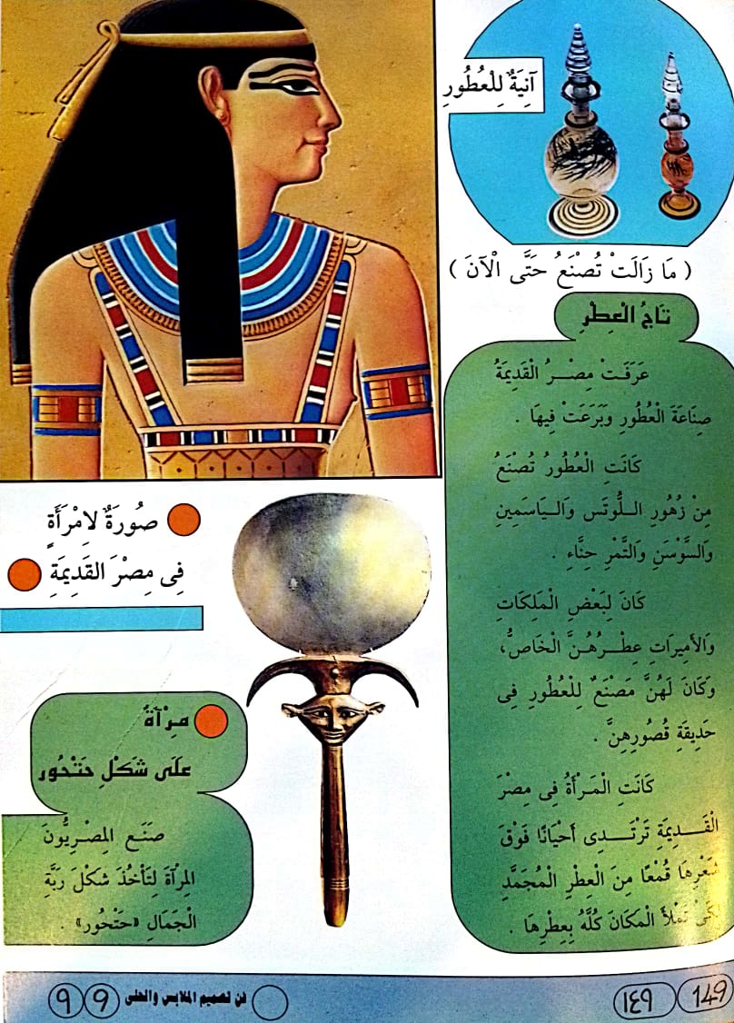 فن تصميم الملابس والحلى - سلسلة موسوعة الفن المصرى القديم