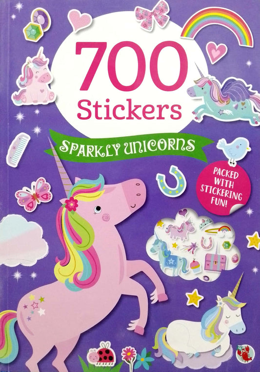 Sparkly unicorns - 700 stickers