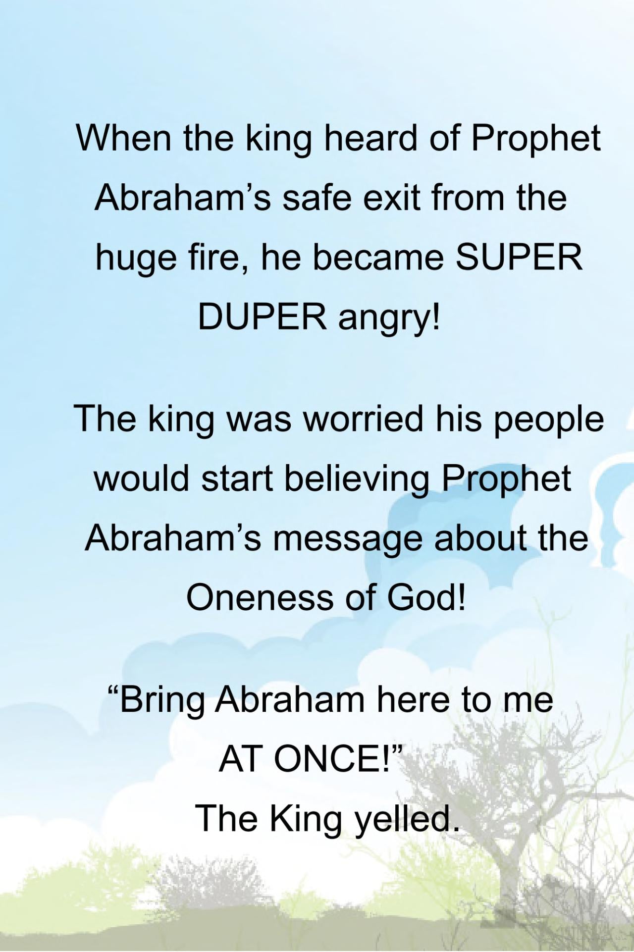 Out of the Blues - The Story of Prophet Abraham - Part 2