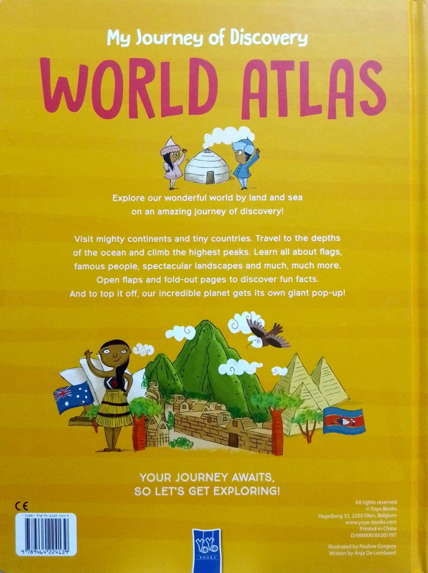 My Journey of Discovery: World Atlas - Hard Cover